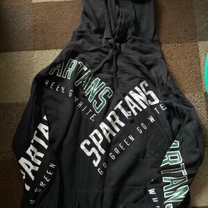 MSU hoodie PINK